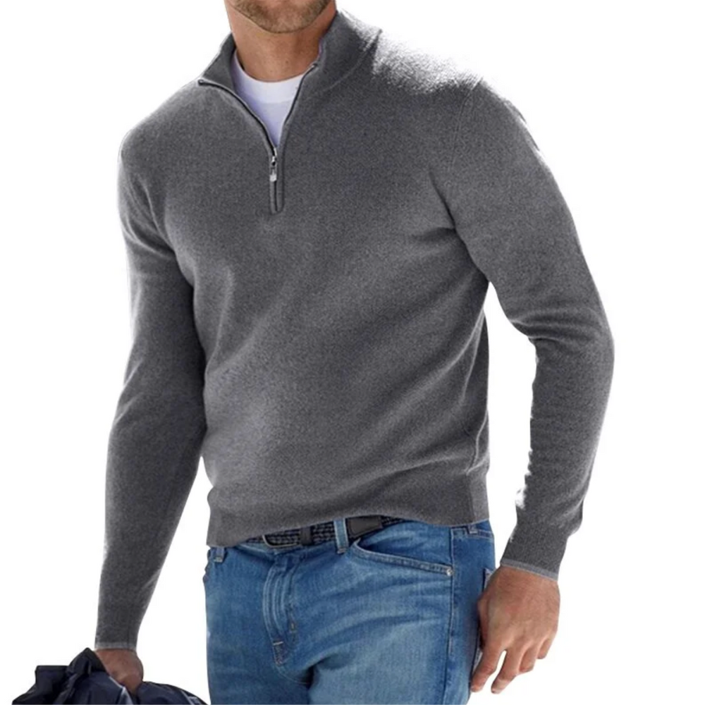 Cooper - Stylish Half-Zip Sweater
